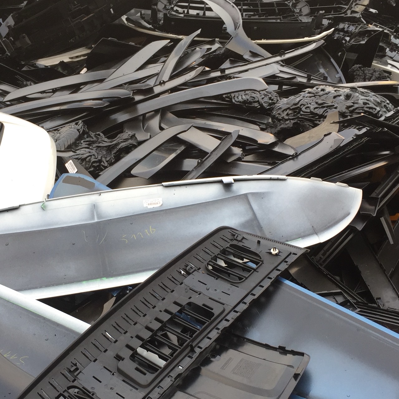 mixed sortable plastic